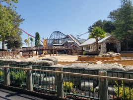 The Viewing Area Of Monsoon Falls