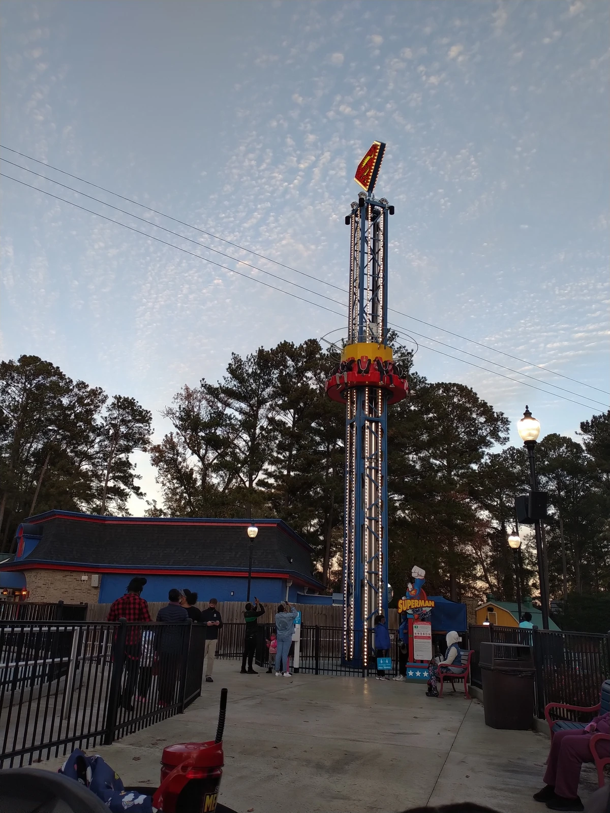 Superman Tower of Power (Six Flags Over Six Flags Wiki Fandom