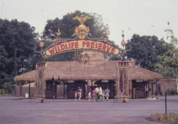 The Wildlife Preserve sign designed by .