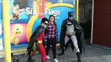 BatmanAndRobinMeetAndGreet.webp (67 KB) Actors dressed as Batman and Robin at Six Flags Magic Mountain in 2011.