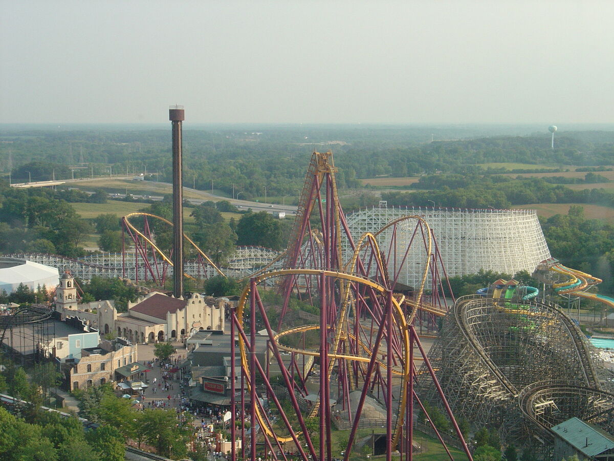 Steel roller coaster - Wikipedia