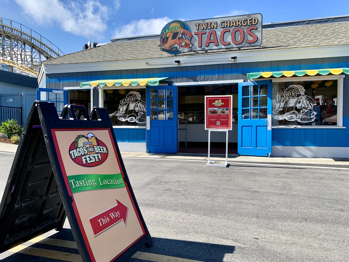 Twin Charged Tacos Six Flags Wiki Fandom