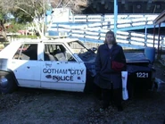 The police car sold at auction