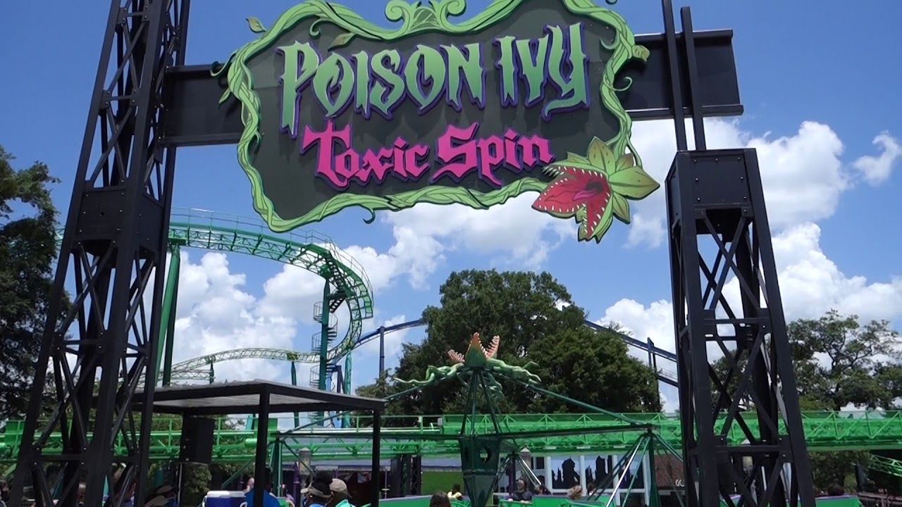Poison Ivy Toxic Spin Six Flags Wiki Fandom