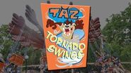 Official Taz Tornado Swings POV - SIx Flags Over Texas