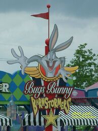 Bugs Bunny Barnstormers sign SFNO