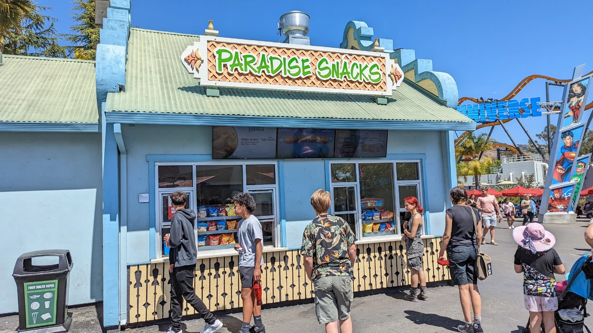 Paradise Snacks Six Flags Wiki Fandom