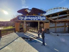 The new entrance