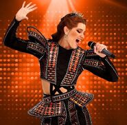Orange Pants variation, as worn by Thalia Smith.