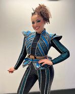 Catherine as portrayed by Ellie Jane Grant during the fifth UK tour