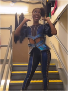 Catherine as portrayed by Jana Larell Glover in the third Broadway production