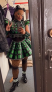 Anne as portrayed by Jenny Mollet in the third Broadway production