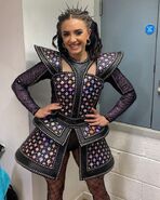 Catherine as portrayed by Natalie Pilkington during the fourth UK tour