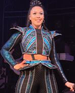 Teal Pants variation, as worn by Monique Ashe-Palmer.