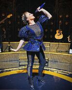 Catherine as portrayed by Madeline Fansler in the third Breakaway cruise production