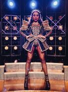 Catherine as portrayed by Lauren Irving in the third Breakaway cruise production