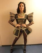 Catherine as portrayed by Melinda Porto in the third Bliss cruise production