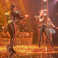 Catherine as portrayed by Hana Stewart during the third UK Tour on 12 August 2021