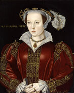 Catherine Parr as painted by an unknown artist in the late 16th century.