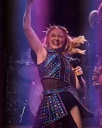 Catherine as portrayed by Jennifer Caldwell during the third UK tour