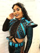 Catherine as portrayed by Nicole Kyoung-Mi Lambert during the North American tour