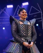 SnappySixLeahVassellCleves2.jpg (273 KB) Anna as portrayed by Leah Vassell in the fourth West End production