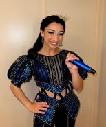 Catherine as portrayed by Giulia Marolda in the seventh Bliss cruise production
