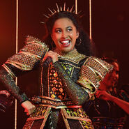 Catherine as portrayed by Phoenix Jackson Mendoza during the second Australia/New Zealand tour