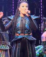 Teal Pants variation, as worn by Monique Ashe-Palmer.