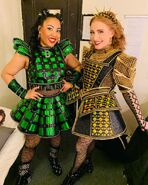 Catherine as portrayed by Mallory Maedke in the first Broadway production