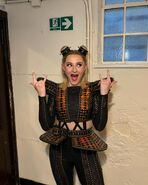 Anne as portrayed by Hannah Lowther in the fifth West End production
