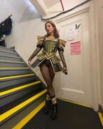 Catherine as portrayed by Cassie Silva in the second Broadway production