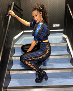 Catherine as portrayed by Amelia Walker in the first Breakaway cruise production