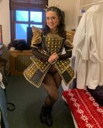Catherine as portrayed by Hana Stewart in the first Broadway production