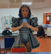 Catherine as portrayed by Harriet Caplan-Dean during the fourth UK tour