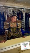 Catherine as portrayed by Deirdre Dunkin in the sixth Breakaway cruise production