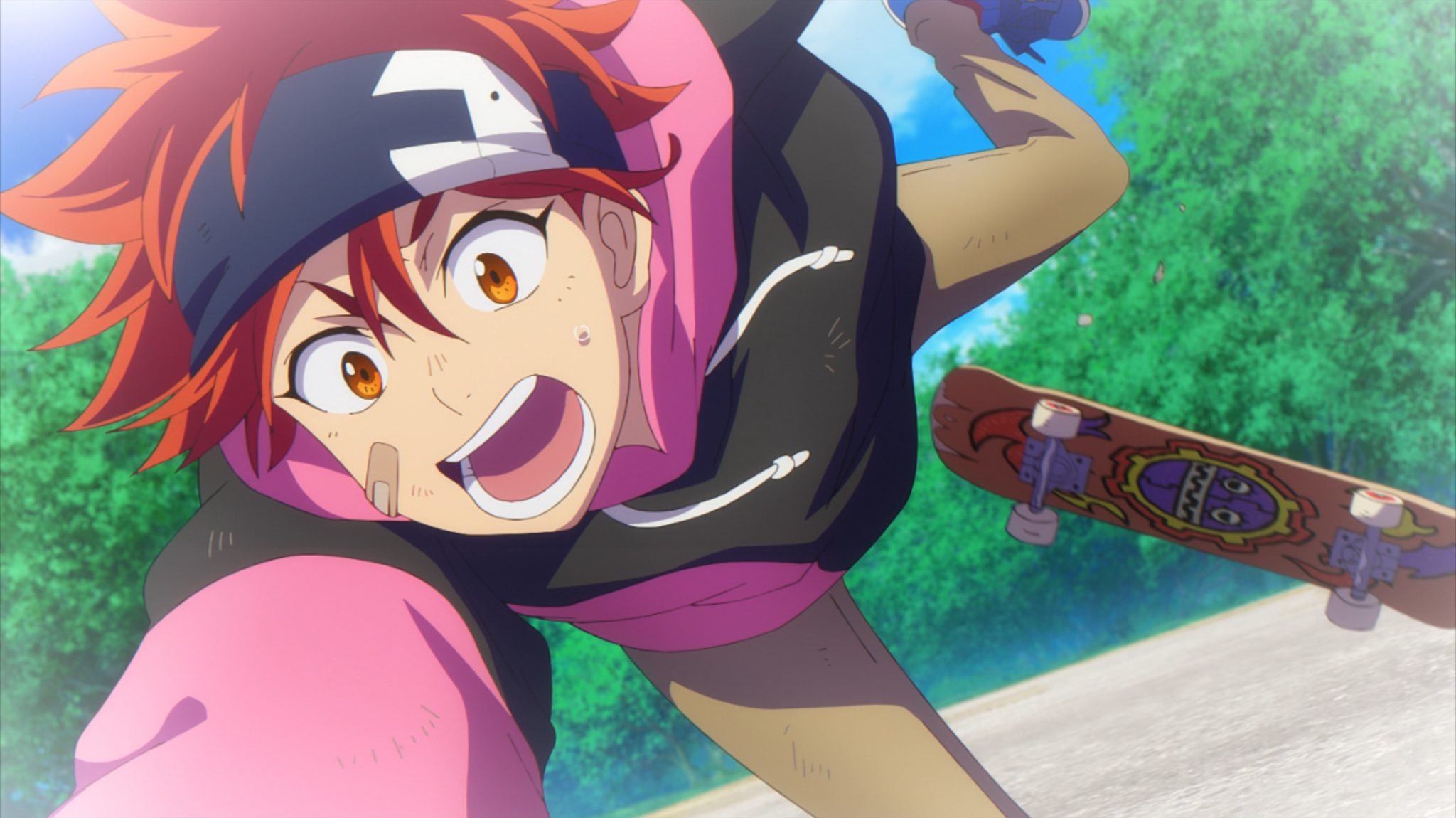 Skateboarding Anime