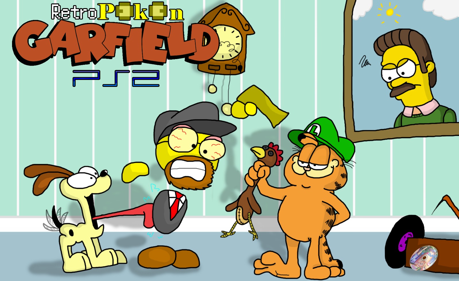 como pasar el juego garfield el gato friv 