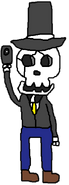 Businessman Skull