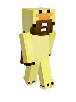 Netflix Duck Minecraft Skin