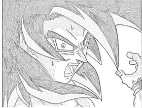 SSJ4 Goku Sketch