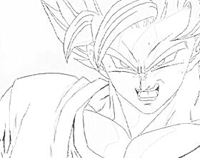 SSJ2 Goku Sketch