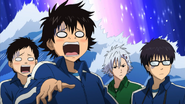 The boys when Himeko told them to get strip