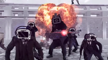 Cameramans in Skibidi Base