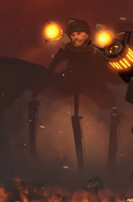Weaponized Strider Skibidi Toilet Giant Assault Strider