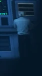 Dark Blue Slacks Scientist Cameraman