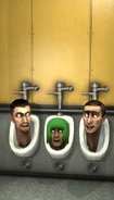 02-MaleUrinalsWithFemaleUrinal.png (2.43 MB) The Skibidi Urinals looking surprised at their female counterpart.
