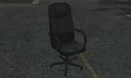 The fifth leak, showing a chair.