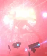 Ditto, but the strider explodes on impact.