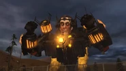G-Toilet recalling the memories that him and Juggernaut used to conquer worlds together.